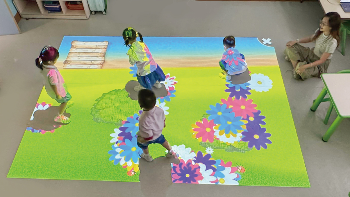 WizeFloor Ultra Poster Header banner WizeFloor interactive floor projection system for schools and businesses